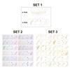 12pcs Waterproof Face Temporary Tattoos Long Lasting Makeup Stickers  Cosplay