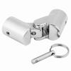Marine Stainless Steel Folding   Coupling Tube Pipe Connector Boat Hardware Fitting;22mm: