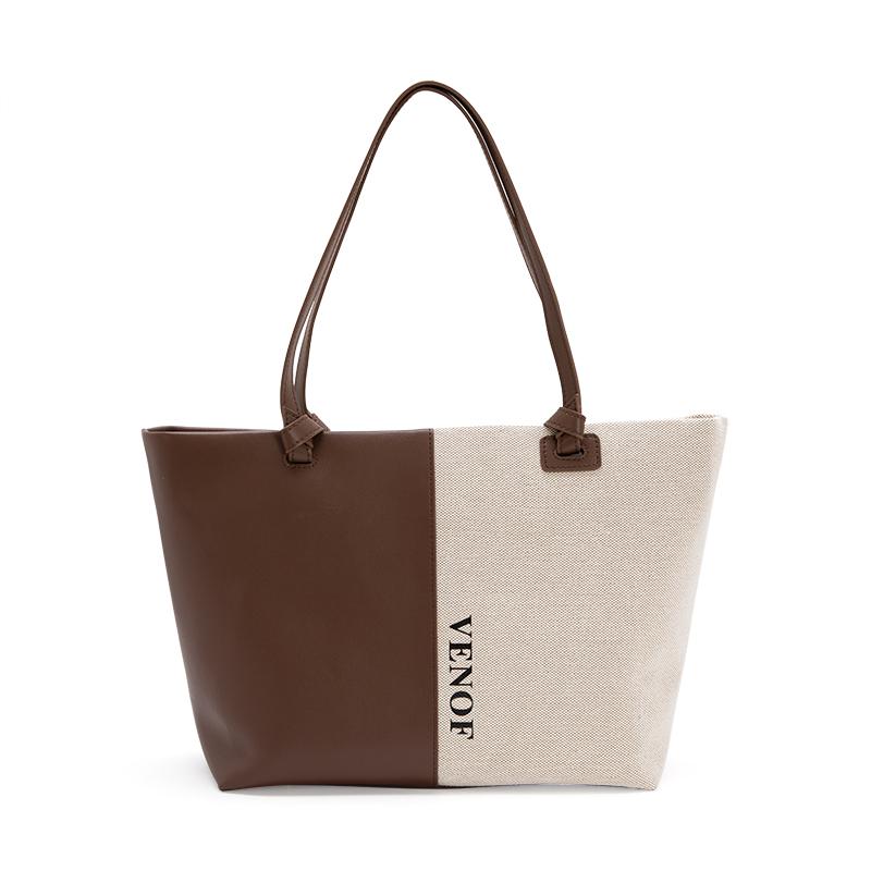 VENOF 2022 große Kapazität frauen Schulter Tasche Weibliche Hohe Qualität Weiche Leder Pendler Handtasche Top Grade Unterarm Shopper Taschen