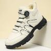 Winter New Style with Plush and Thickened High Top Men's Cotton Shoes Versatile Warm Men's Snow Boots