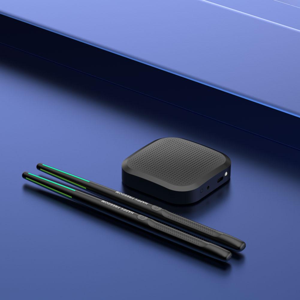 Vzdušné bicí se sadou paliček Přenosné elektronické virtuální vzdušné bicí Paličky Pedály Profesionální pro začátečníky Děti Dospělé