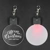 Creative Christmas Tree Ornament Transparent Blank Acrylic Pendant Easy To Assemble Decoration for Holiday Gifting