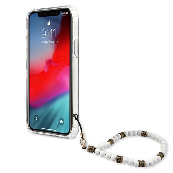 Guess Guhcp12Lkpswh Iphone 12 Pro Max6,7 Transparent Hardcase White Pearl
