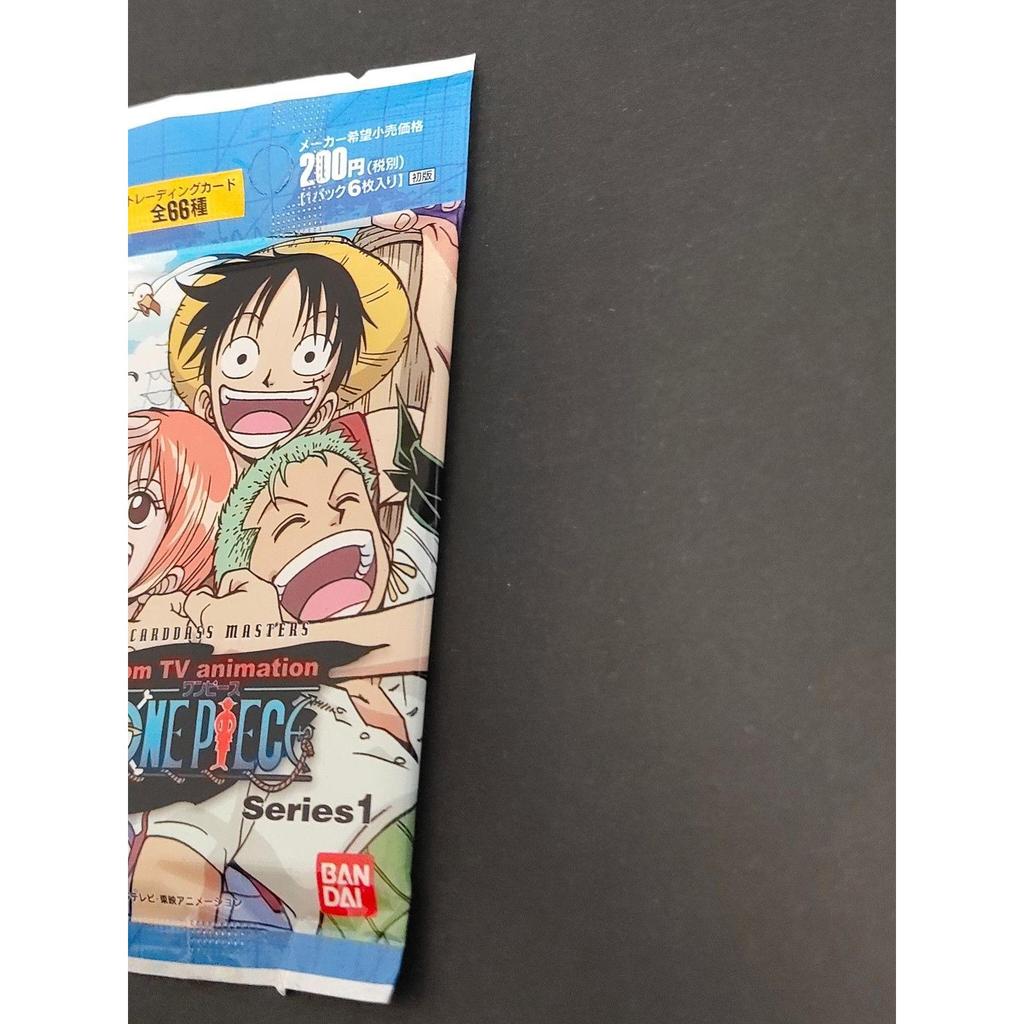 Used EB546 Carddass Masters One Piece Series 1 Card One Piece Carddass Masters Series 1 Unopened Pack Trading Card Bandai Carddass