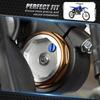 M5x 0.8 Aluminum Air Valve Cap Screw For Fork Honda CR CRF 80 85 125 250 450 R RX CRF250R CRF450R CRF250X 450X Motocross