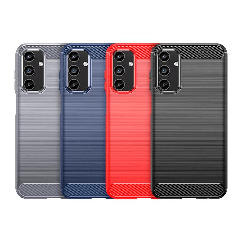 For Samsung Galaxy A15 Case Cover Samsung A15 A25 A05 A05S Capas Phone Back Shockproof TPU Soft Carbon Fiber Fundas Samsung A15