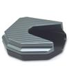 Honda PCX125 PCX150 PCX 125 Ikiz CNC Kütük Alüminyum Kickstand Ayak Plakası Yan Stand Uzatma Pedi Büyüt