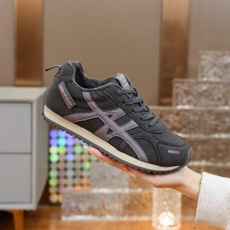 Neue Damen High-Top Schuhe mit dicken Sohlen, rutschfestes und gepolstertes Design für Sportaktivitäten