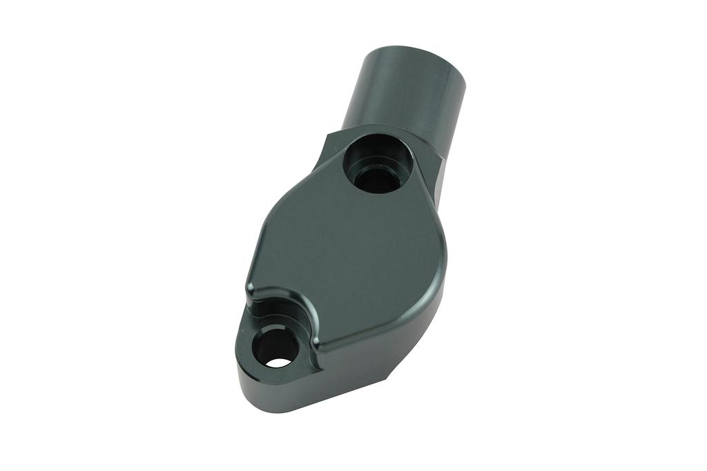 POSH FAITH Motorcycle Mirror Adapter for Brembo Racing Clutch Master, Gunmetal, 000709-09