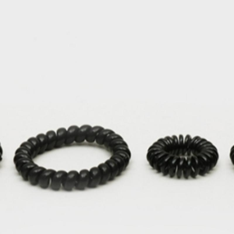 Daiso Spring Rubber Bands  Pack Of 4