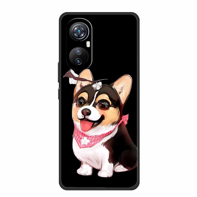 Coque For Blackview A200 Pro Case Cute Cartoon Black Silicone Soft Phone Cases For Blackview A200 Pro Back Cover Case A200Pro