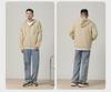 Men's 300g Antibacterial Zipper Hoodie - Simple, Casual, Solid Color, Lightweight Cardigan for Spring & Autumn