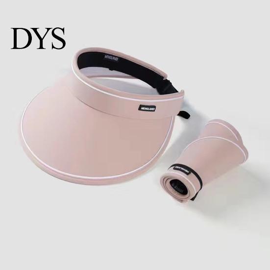 Summer Outdoor Hat Women Sun Empty Top Adjustable Buckle Foldable Cap Cycling Hiking Air Circulation UV Protection