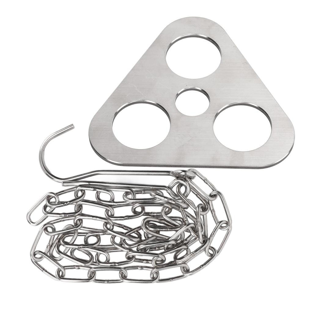 Outdoor Camping Tripod Pot Hanger Picnic Fire Stand Stainless Steel Tripod Hook Camping Supplies