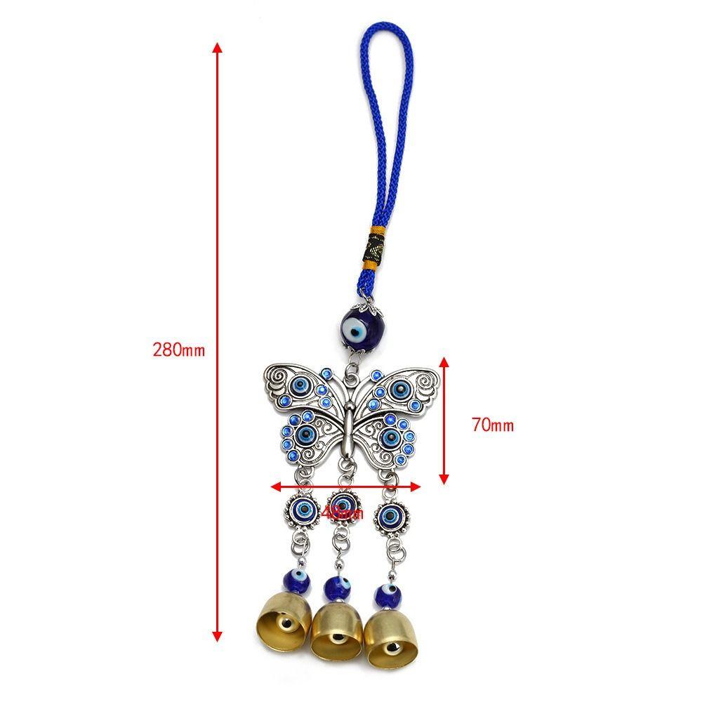 Hanger Sun Catcher Necklace Charms Demon Eye Pendant Car Hanger Decoration Wind Chime Components