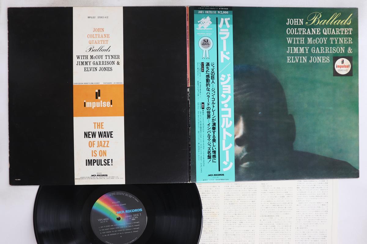 

LP Record JOHN COLTRANE - Ballads VIM4606 MCA 1980 Japan Obi Jazz Used