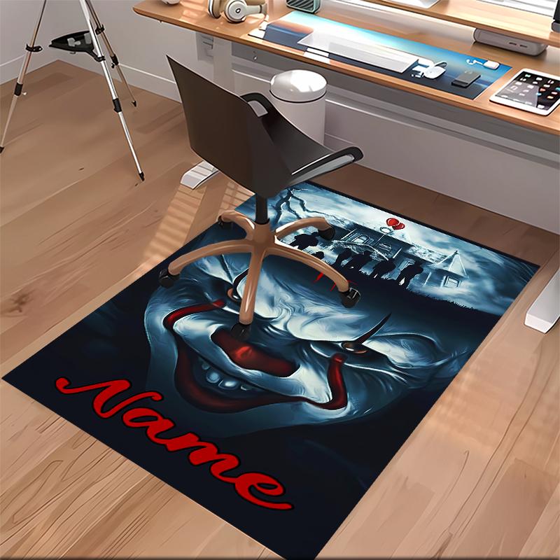Custom personalization Pennywise the Dancing Clown Print Area Rug - Soft, Washable Non-Slip Indoor Mat,Living Room,Home&Office Decorative Rug