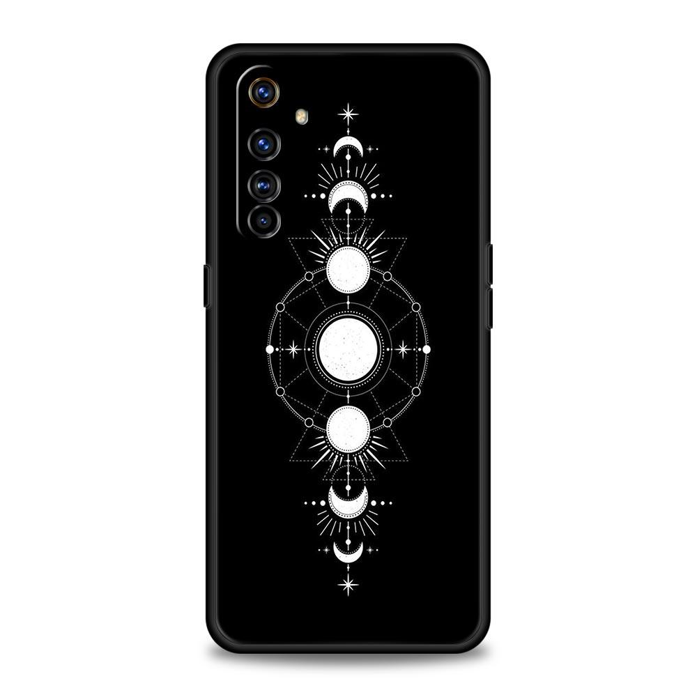 Planet and starry sky art Phone Case For Realme 12 11 10 9 8 5G 7 6 GT5 GT3 GT2 Pro Plus C21 C11 C25 C35 GT Neo 2 3 3T 5 Cover