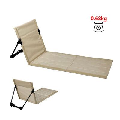 Cadeira Dobrável Portátil para Exterior com Suporte de Liga de Alumínio para Acampamento, Piquenique, Jardim, Praia e Gramado.