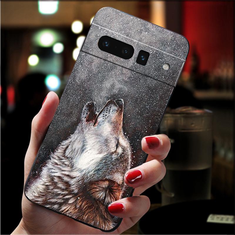 

Phone Case For Google Pixel 10 9 Pro XL 9A 8 7 6 Pro Pixel 8A 7A 6A Pixel 8 7 6 5 Wolf Google Pixel 10 Pro