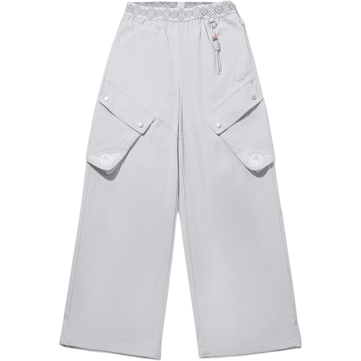 

Li Ning Серия «Всё имеет дух» Свободные Простые Удобные Спортивные Длинные Брюки Женские низ AYKW308-2