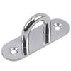 304-M6 M5 M8 Oval Eye Board Marine Deck Buckle Staple Boat Shade Sail Mounting Fastening Set - 304 Marine Grade Stainless Steel