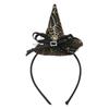 Pumpkin Witch Hat Festival Skull Headband Props Point Cap Performance Props Party Hairband Decor Headwear Halloween Headband