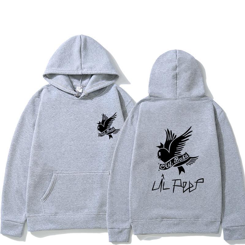 New singer Lil Peep street trend hooded men's and women's pullovers