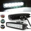 High Bright Driving Lamp 6 LED Car Work Light Practical Bar Flood DRL Spotlight