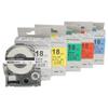 PUTY LK-6YBW Label Tape, 24mm Yellow/Black