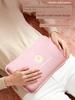 Rechargeable Explosion-Proof Hot Water Bottle, Electric Heating Pad for Bed, Cute Plush Hand Warmer for Women, Warming Gadget