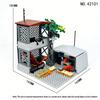 137PCS MOC Military Series Desert Military Training Base Scene Building Block Toys