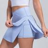 Women Tennis Skirt with Pocket High Waisted Golf Skort Summer Casual Athletic Sports Running Pickleball Workout Skirt with Inner Shorts