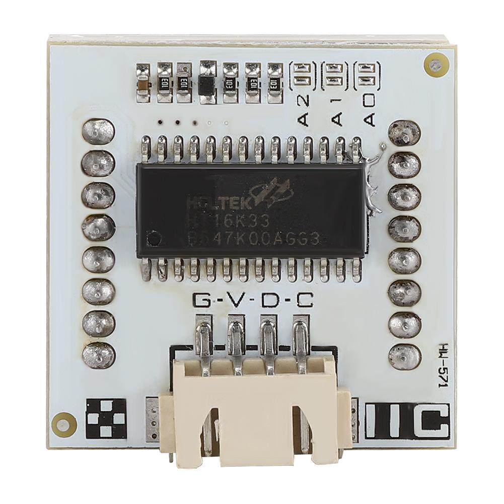 HW-572 I2C Dot Matrix Module 8x8 Digital Signal XH2.54x4 Terminal LED Dot Matrix Module