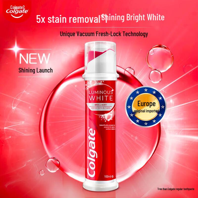 

Colgate Bright White Stain Removal Toothpaste 100ml