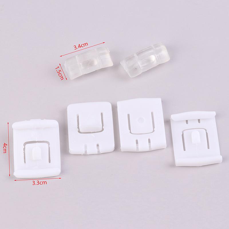 6 Stück Sitzbefestigung Schienenläufer Clips Anleitung für Autositz Volkswagen Golf Jetta