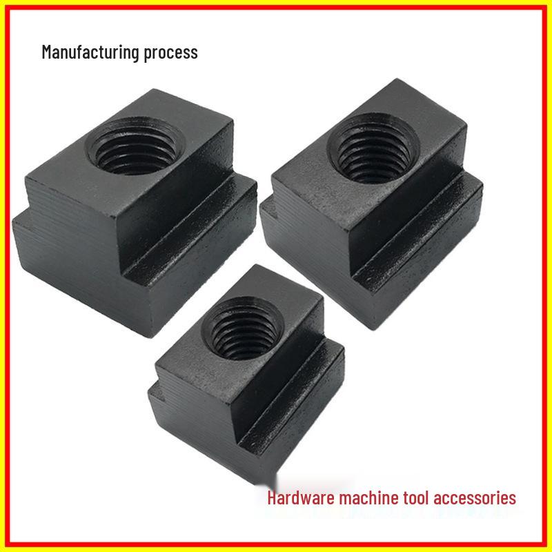 Hardened T-Type Trapezoidal Slider Nut 10.9 Grade with Pressure Plate for Guide Rail