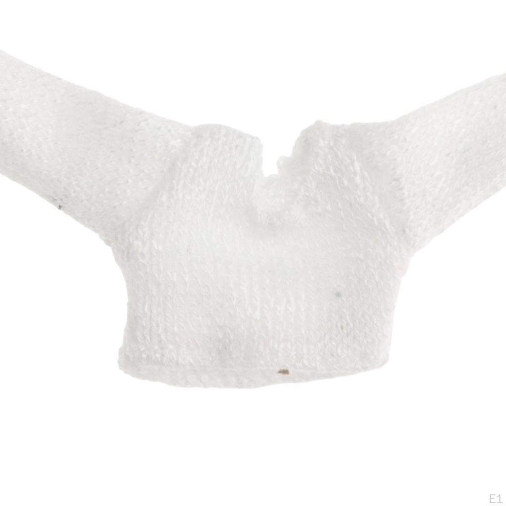 1/12 Weibliche Puppenpullover Actionfigur Kleidung Langarm Accessoire Pullover Mini für 6''