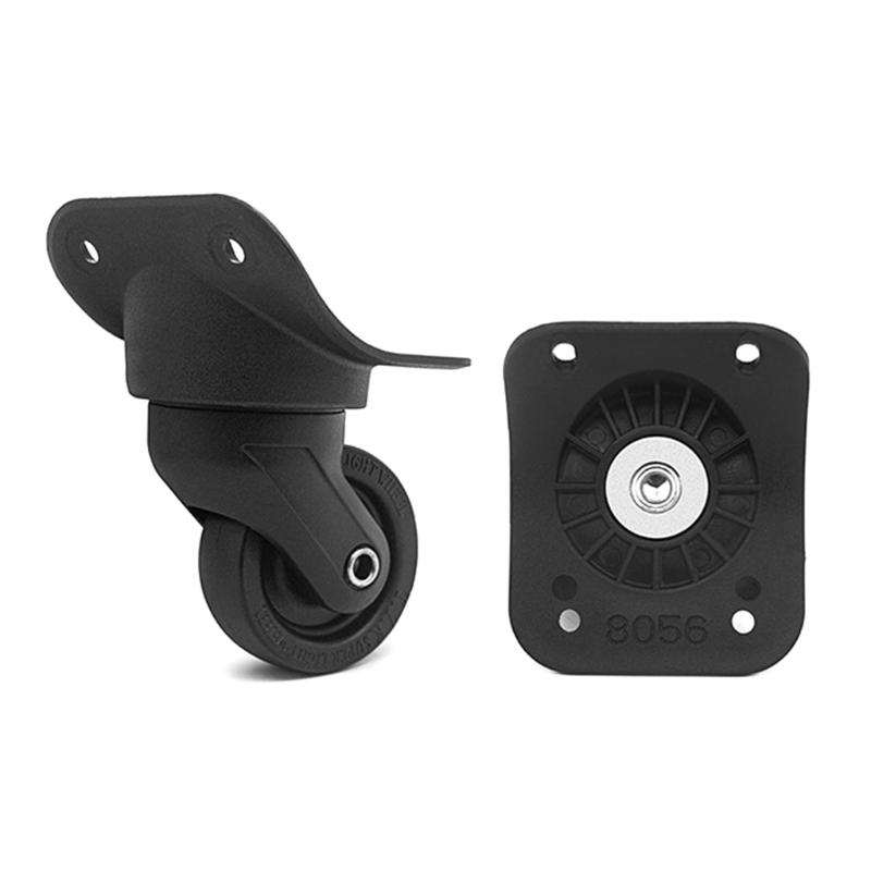 4pcs Universal Suitcase Replacement Wheels 360 Degree Rotating Design Luggage Spare Parts For Smooth Travel Adventures