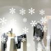 Weihnachts-Schneeflocken-Wandaufkleber, Neujahrs-Fensterdekorationen, Wandbilder, Zimmer- und Heimdekorationen, elektrostatische Aufkleber