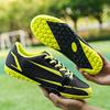 Men Football Boots Long Spikes High Ankle Soccer Shoes TF Outdoor Grass Cleats Soccer Boots Training Sport Football Shoes