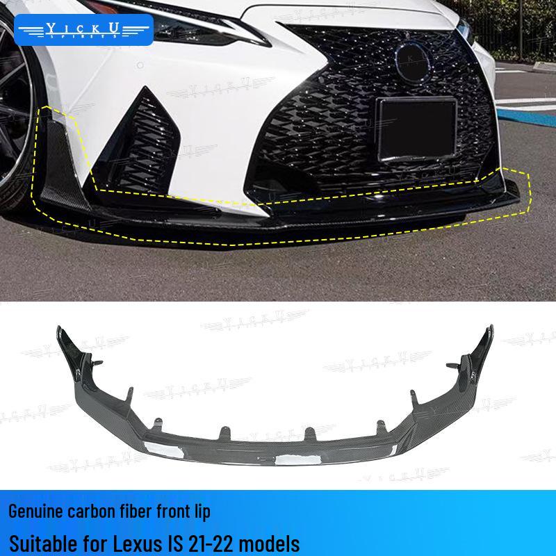 21-22 Lexus IS Carbon Fiber Body Kit: Front Lip, Side Skirts, Wide Fender Flares, Rear Lip, Tail Wing ART.