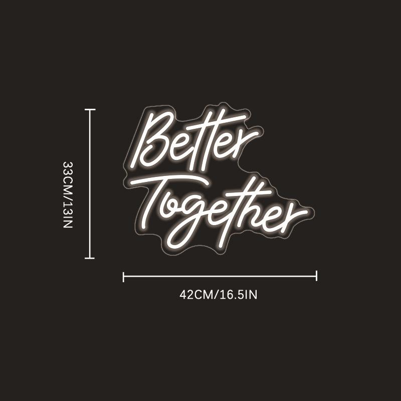 USB Neon Light LED Happy Birthday Light Indoor Home Decor Atmosphere USB Alphabet Light