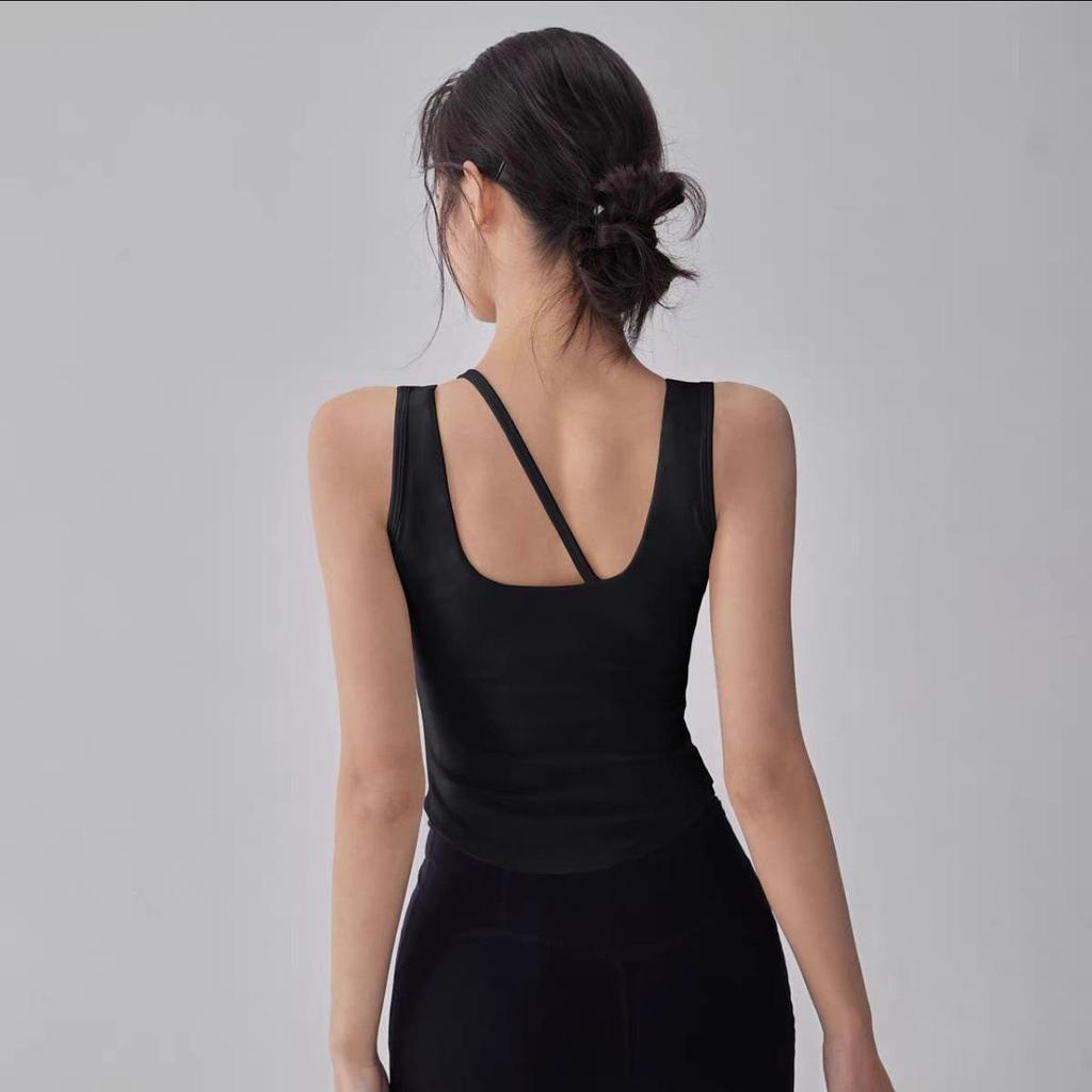Shockproof One-Piece Sports Vest: High-Strength Support with Beautiful Back for Yoga and Running
