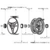 Goture Fly Reel, Interchangeable Left/Right Retrieve, Ultra-Lightweight ABS, 9/10, Entry-Level/Begin