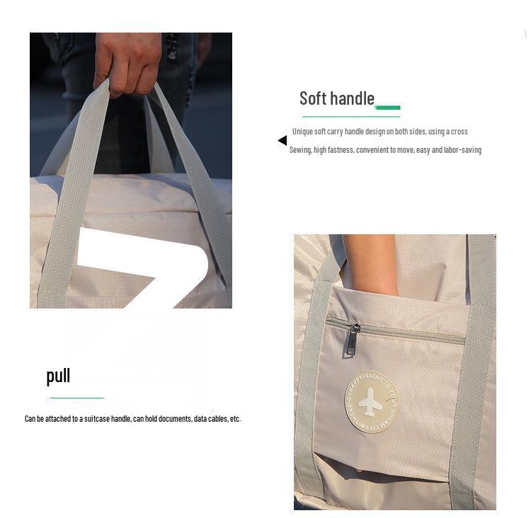 Large-Capacity Multifunctional Travel Bag: Waterproof Student, Luggage, Quilts & Carry-On Storage