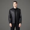 Classic Genuine Leather Jacket Men's Autumn New Sheepskin Jacket Business Casual Fashion Warm Jacket
