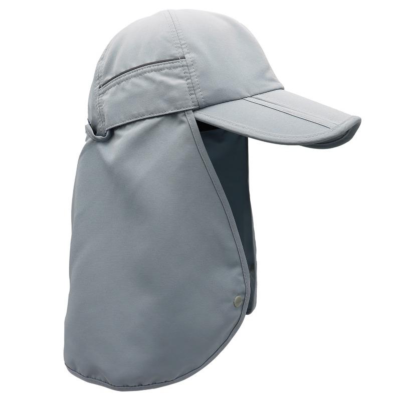 Hat Women's Summer Big Eaves Sun Hat Face Mask Outdoor UV Protection Sun Hat Cycling Fishing Sun Protection Hat