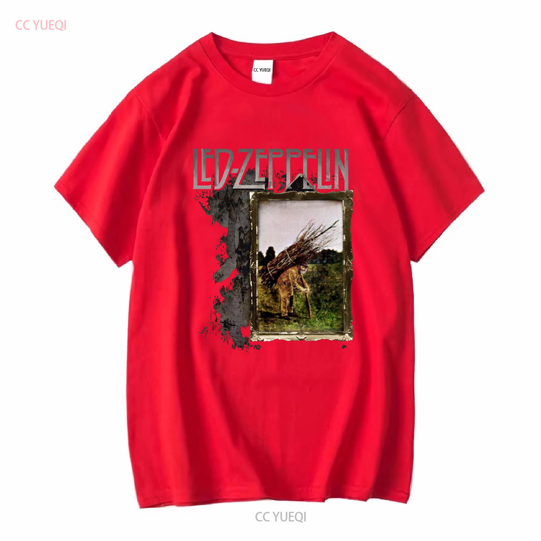 

Led Zeppel n Футболка фанатська S 3XL вінтажна Прана модна М яка Повсякденна Трохи зручна чоловіча Унісекс Стильна S