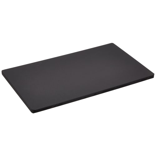 Endo Shoji TKG Cutting Board, Black, Width X Depth X Thickness (mm): 335 X 205 X 10, Weight: 600g, Material: Polyethylene, Heat-Resistant To 70C, Per